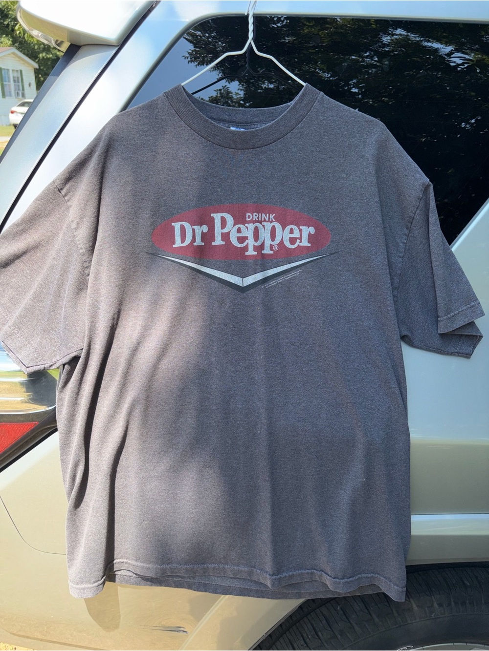 Vintage promo Dr pepper drink shirt dated 2007